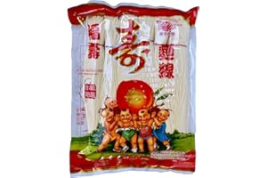 MONG LEE SHANG Taiwanese Fresh Somen Noodles, Soba Wheat Noodles, Thin Ramen Noodles, Pack of 6 Bundles, 6 Servings