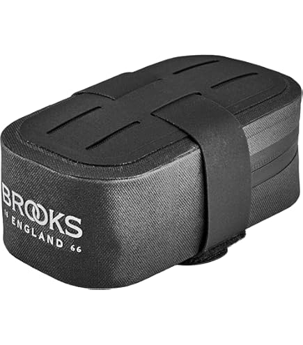 Brooks England Scape Seat Bag, Black, Cycling and Gravel Bag