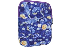 RichMoro Kindle Case, 6-7 inch Nylon Protective Cover, Travel Carrying Bag for Paperwhite 2021, Fire 7 2022, Kindle Oasis (Astral)