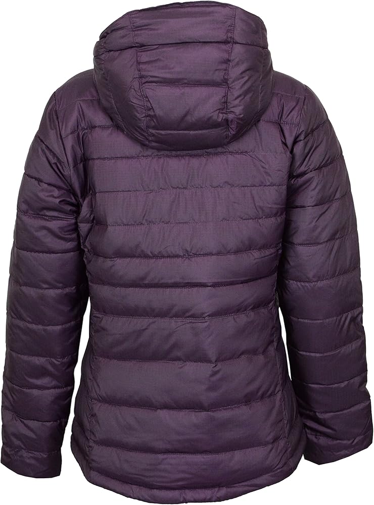 columbia women's discovery peak iii omni heat hooded puffer jacket