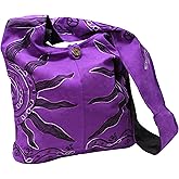 Mandala Crafts Hippie Bag, Large Boho Hobo Purse for Women, Crossbody Shoulder Sling Bags for Indie Style Bohemian Accessory