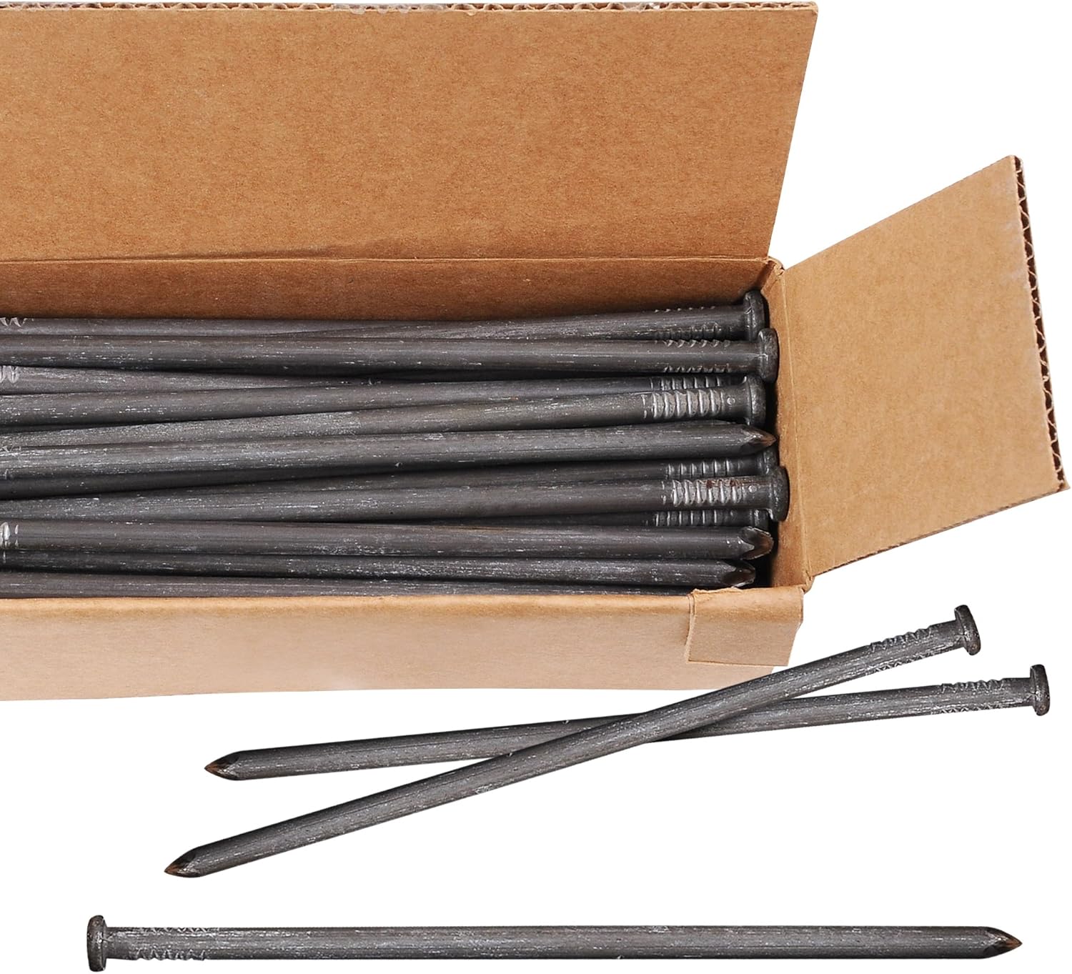 Dimex EasyFlex Round Metal Landscape Edging Anchoring Spikes, 45 Count, 10-Inch Length (1989S-45C) : Garden & Outdoor
