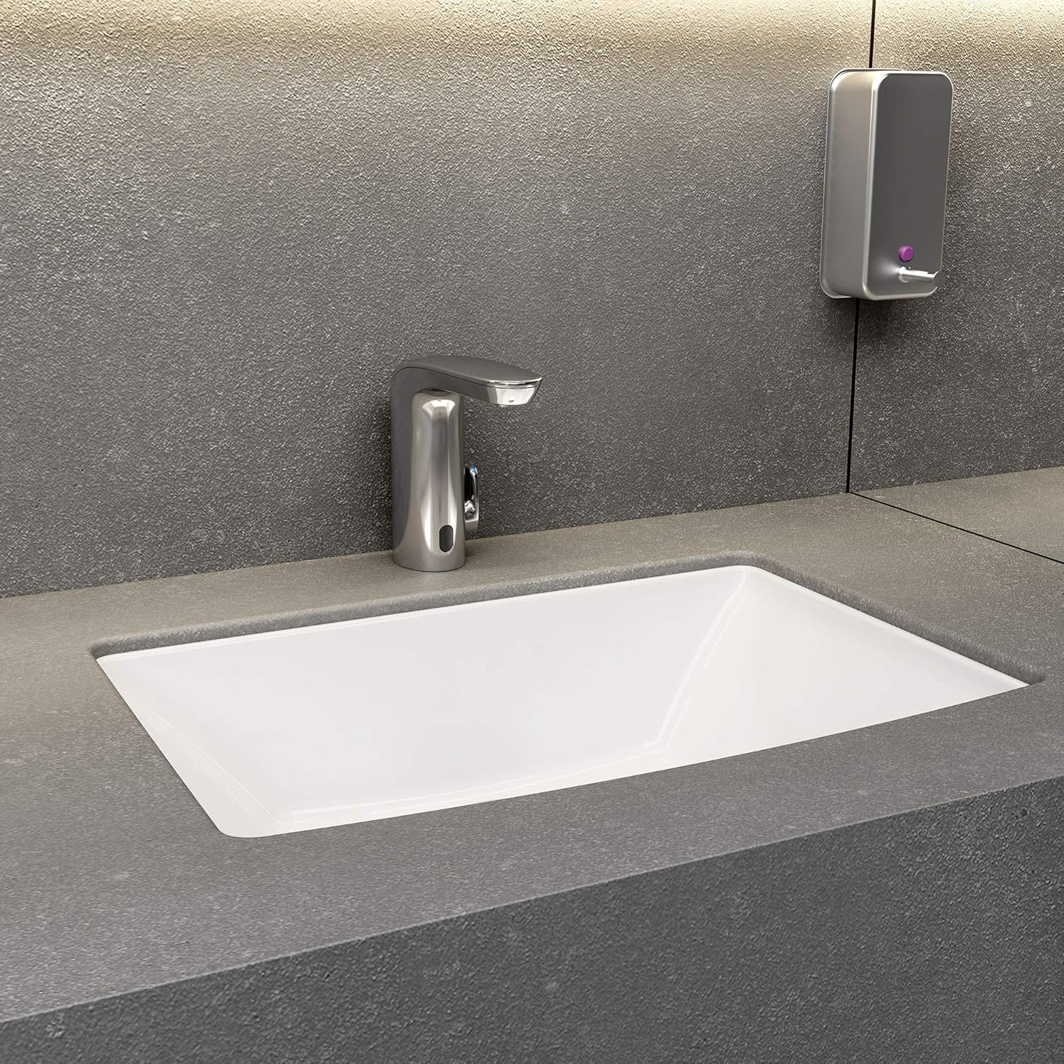 American Standard 775B205.002 NextGen Selectronic Integrated Faucet with Above-Deck Mixing, 0.5 gpm, Polished Chrome: Home Improvement