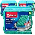 O-Cedar Multi-Use Scrunge Scrub Sponge 6 Count (Pack of 3)