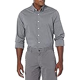 Van Heusen Mens Big and Tall Stain Shield Never Tuck Stretch Solid Button Down ShirtButton Down Shirt