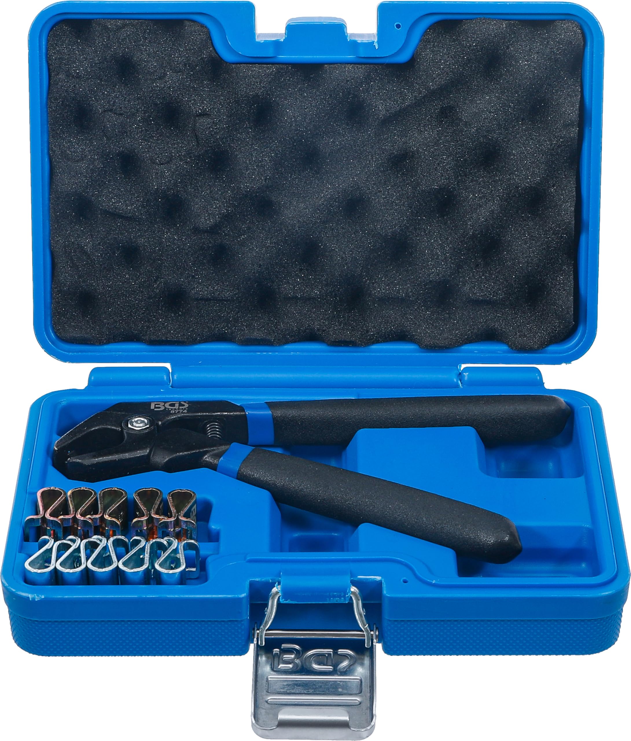 BGS 8774 | Fixing Clamps Set with Pliers | 11 pcs.