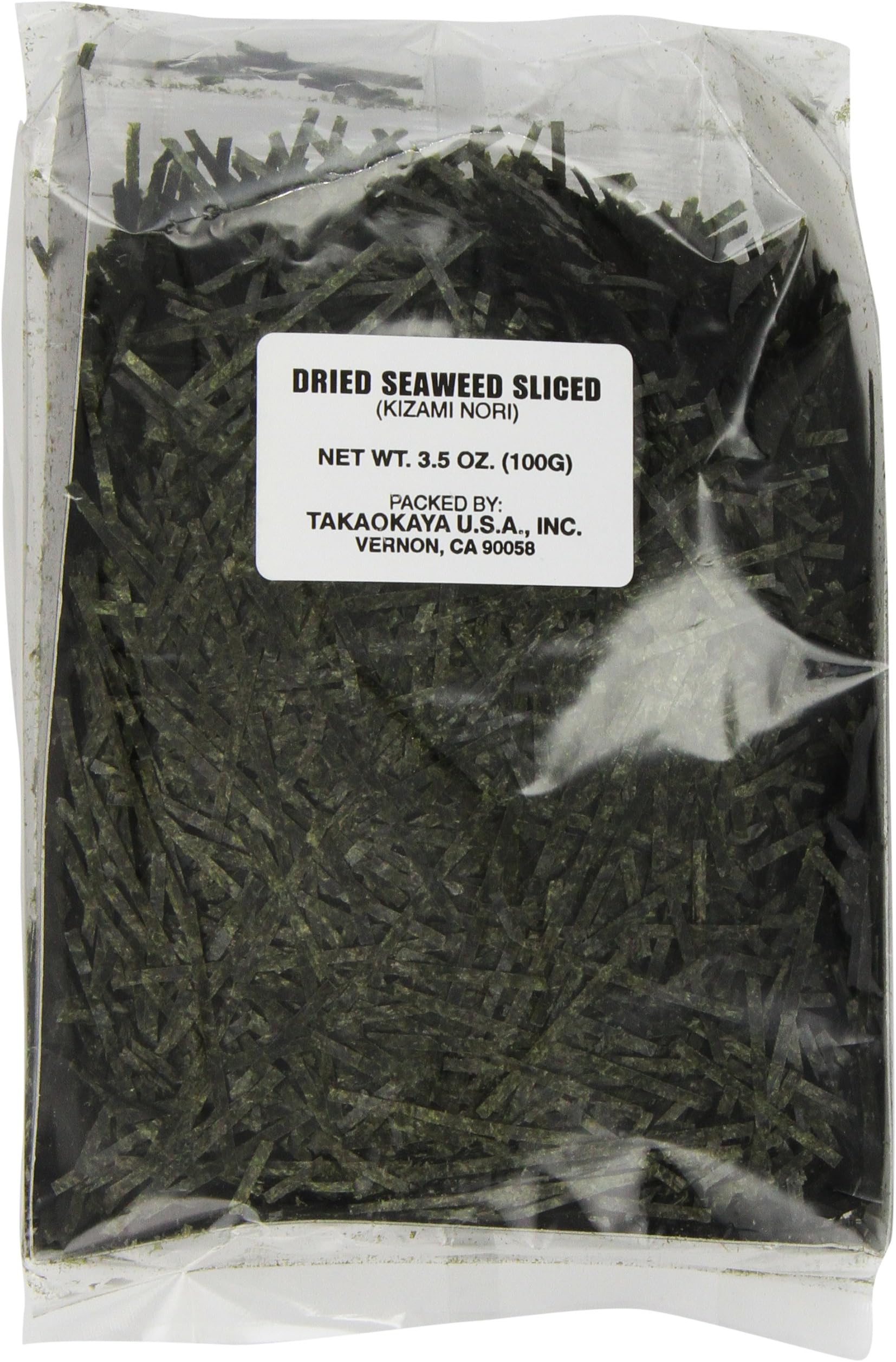 Takaokaya Nori Kizami Regular/Cut, 3.5-Ounce Units (Pack of 2)