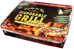 Oppenheimer USA Disposable Charcoal Grill On-The-Go Ready to Use Easy to Light Kosher (1)