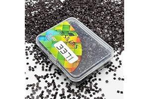 CARSILERS Diamond Painting Beads 3371,Diamonds Painting Accessories Replacement for Missing Drills,Diamond Beads Replacement Drills Gems Stones,Square,About 3500pcs