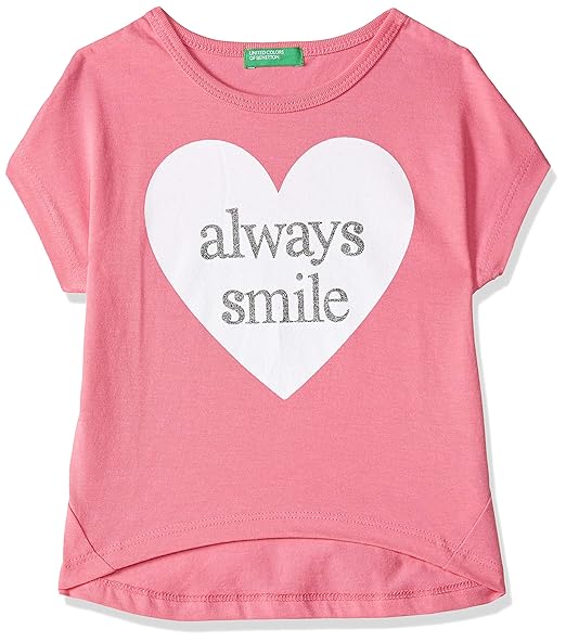 Baby Girls Plain Regular fit T-Shirt