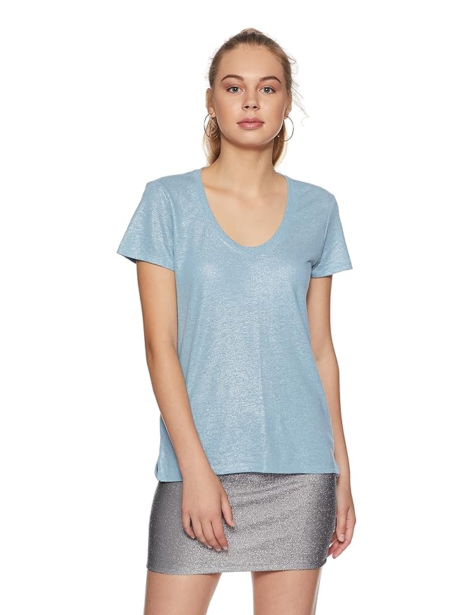Buy GAP Women's Plain Regular Fit T-Shirt at Amazon.in