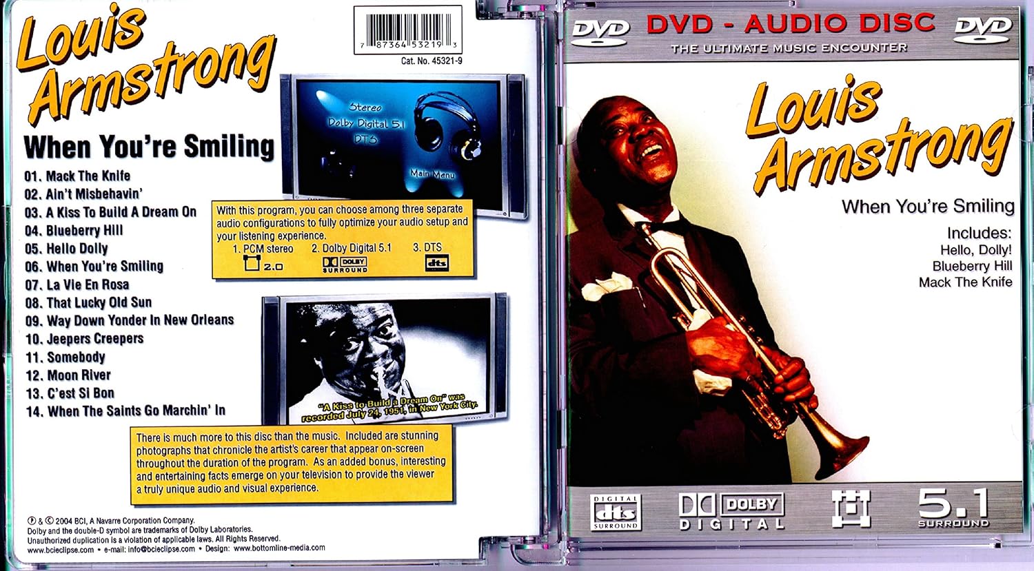 When You're Smiling Armstrong, Louis Amazon.fr CD et Vinyles}