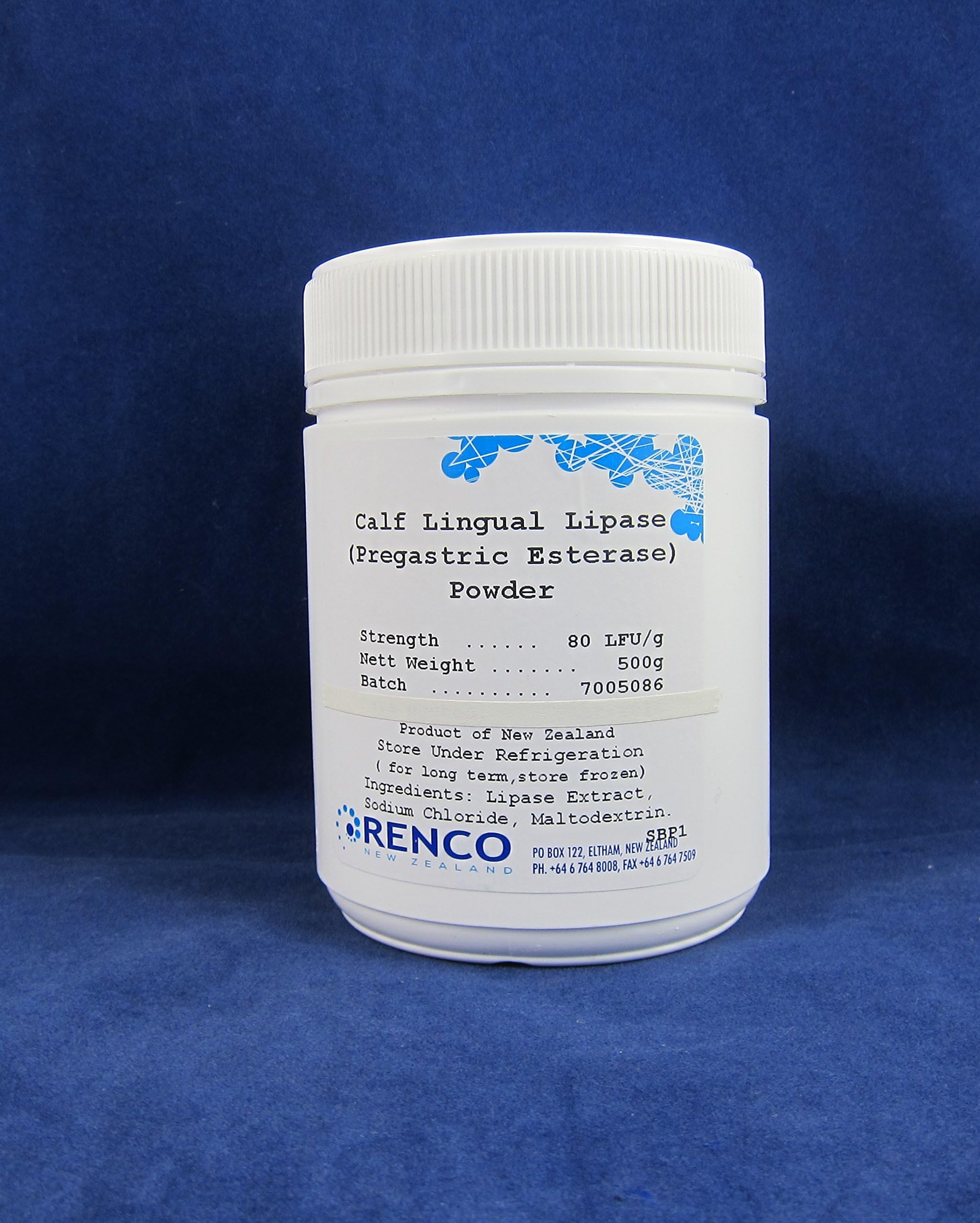Renco Calf Lipase, 500 grams