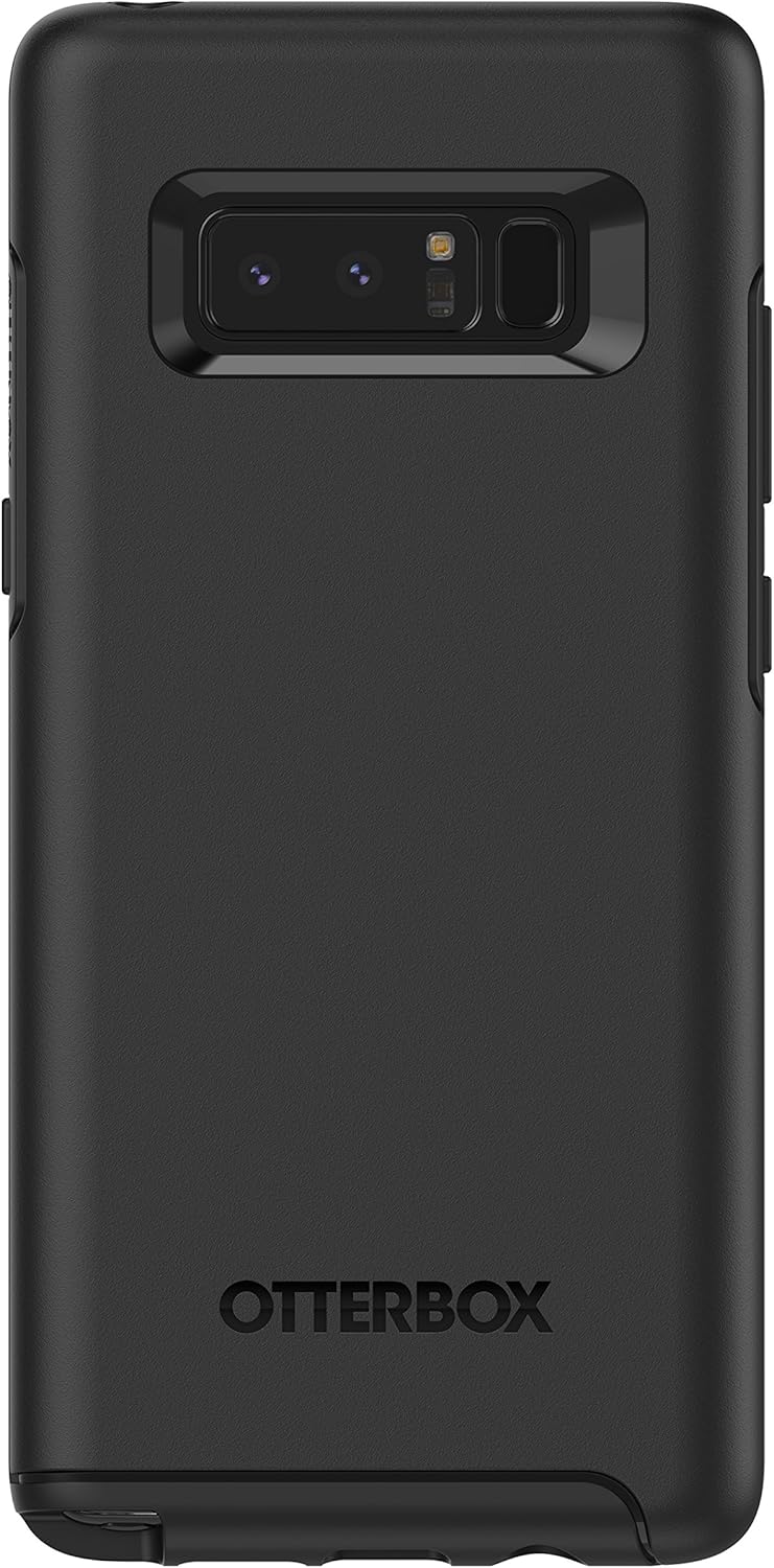 Otterbox Symmetry Series Case for Samsung Galaxy note8 - Retail Packaging - Black