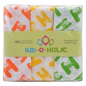 personalised muslin squares