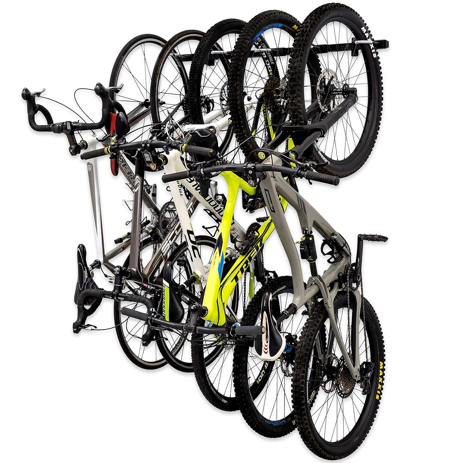Buy StoreYourBoard Omni Bike Storage Rack, Holds 5 Bicycles, Home and Garage Adjustable Bike