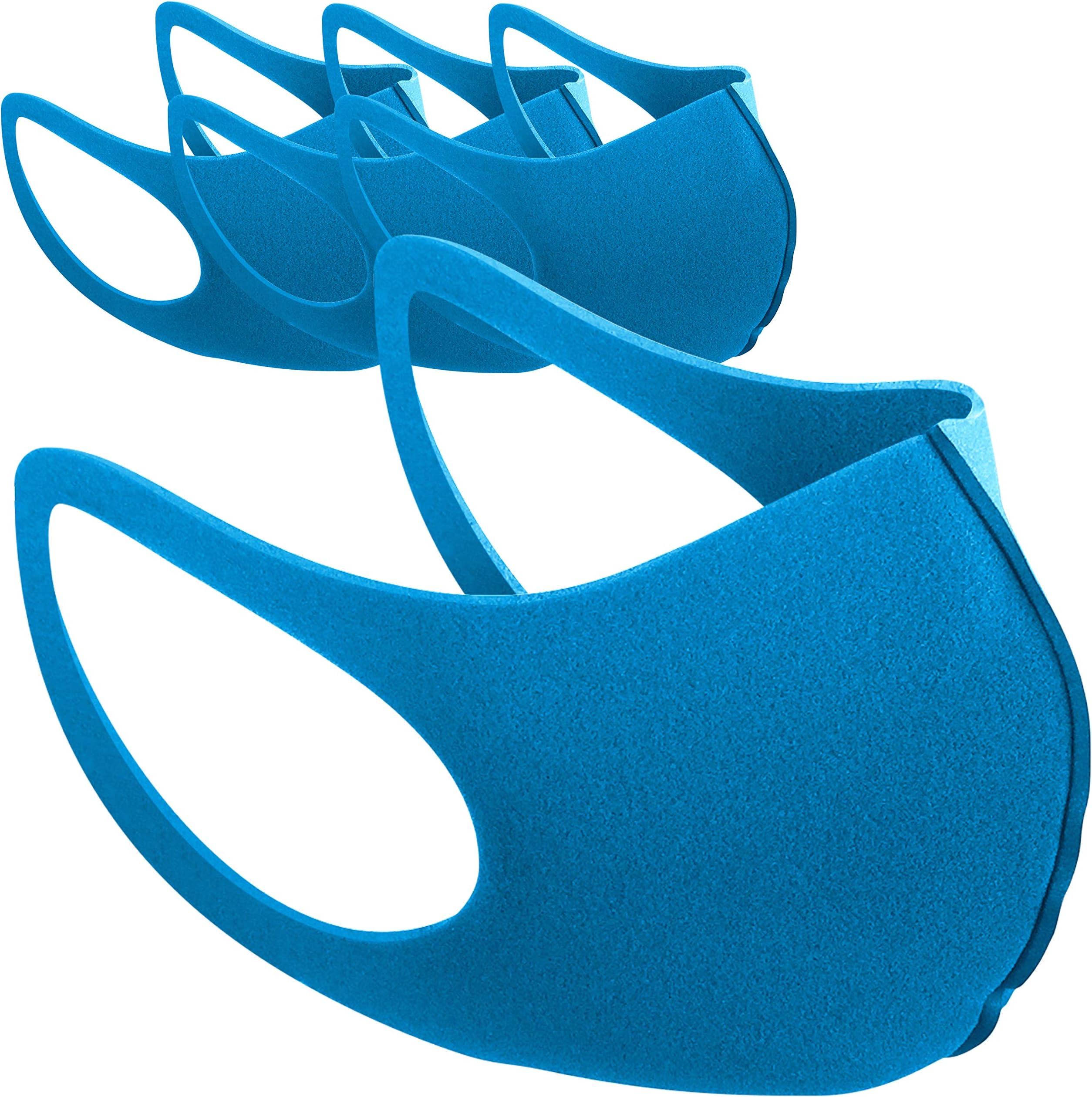 Vairino Comfort Plus Reusable Face Mask (Light Blue, 3 Pack)