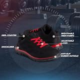 Get Fit Men’s Lightweight Cushioned Trainers - Breathable Mesh Running Shoes - view 6