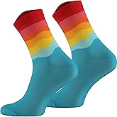 TODO Cycling Socks Men and Women. Breathable Bike Socks. Proffesional Cycling Socks. Cycling Socks Womens, Multi Color Aero Socks Cycling (Hawaiian, 47-50)