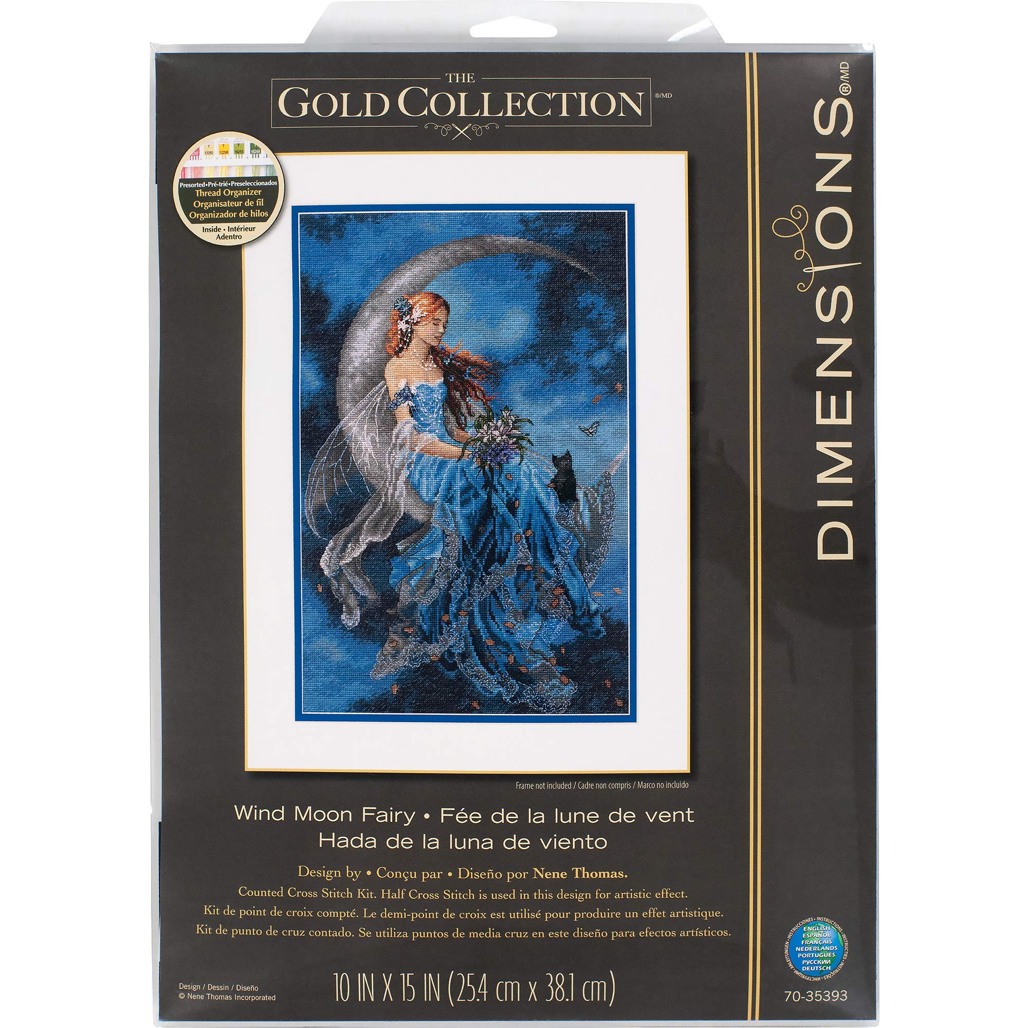 Dimensions Counted Cross Stitch Kit, Gold, Multicolor