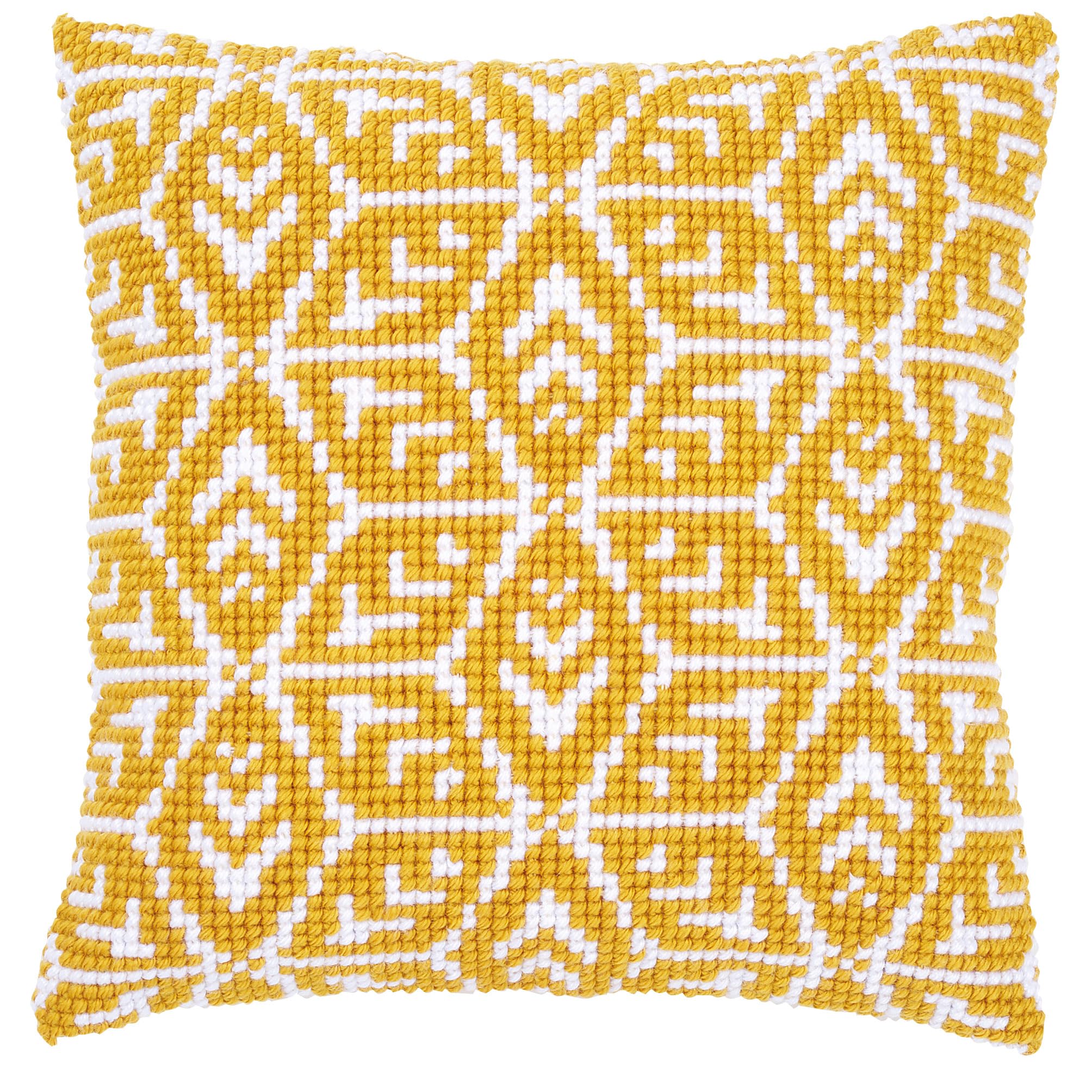 Vervaco Cross Stitch Cushion Geometric Design, Assorted