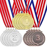 24 Pieces Award Medals 1st 2nd 3rd