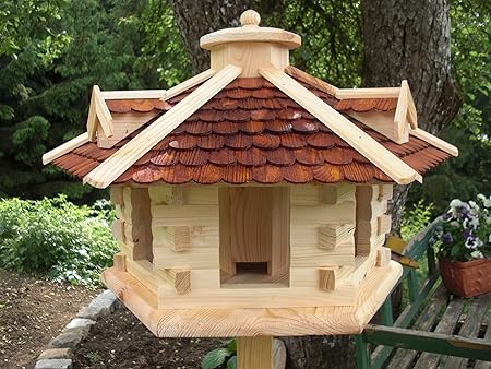 Vogelhaus Vogelhauser V33 Vogelfutterhaus Vogelhauschen Aus Holz