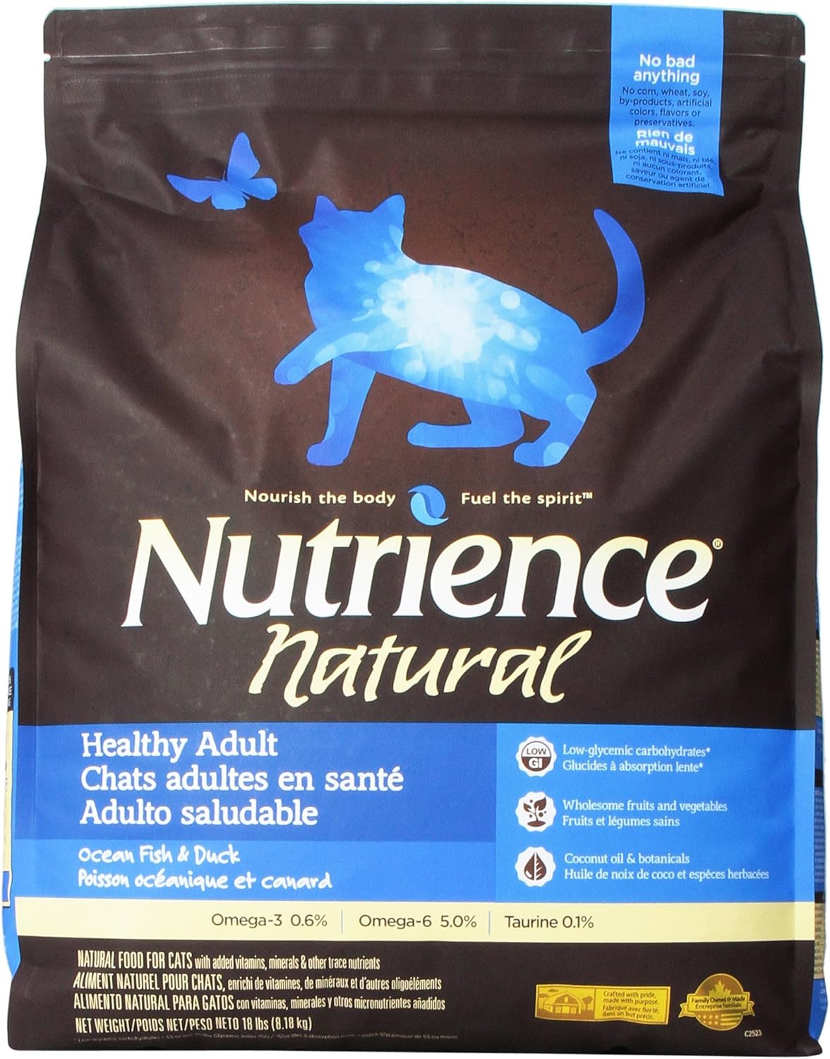 Nutrience Natural Healthy Adult Cat Food 18 Pounds Ocean Fish And Duck Amazon Ca Animalerie Nutrience Natural Healthy Adult Cat Food 18 Pounds Ocean Fish And Duck Amazon Ca Animalerie