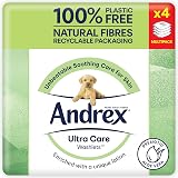 Andrex Ultra Care Washlets Aloe Vera Wipes Pack of 4 144 sheets