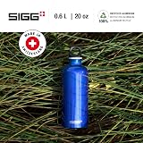 Sigg Classic Bottle Traveller 0.6L Dark Blue Made in Switzerland view 2
