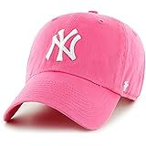Hot pink ny yankees hat Clearance