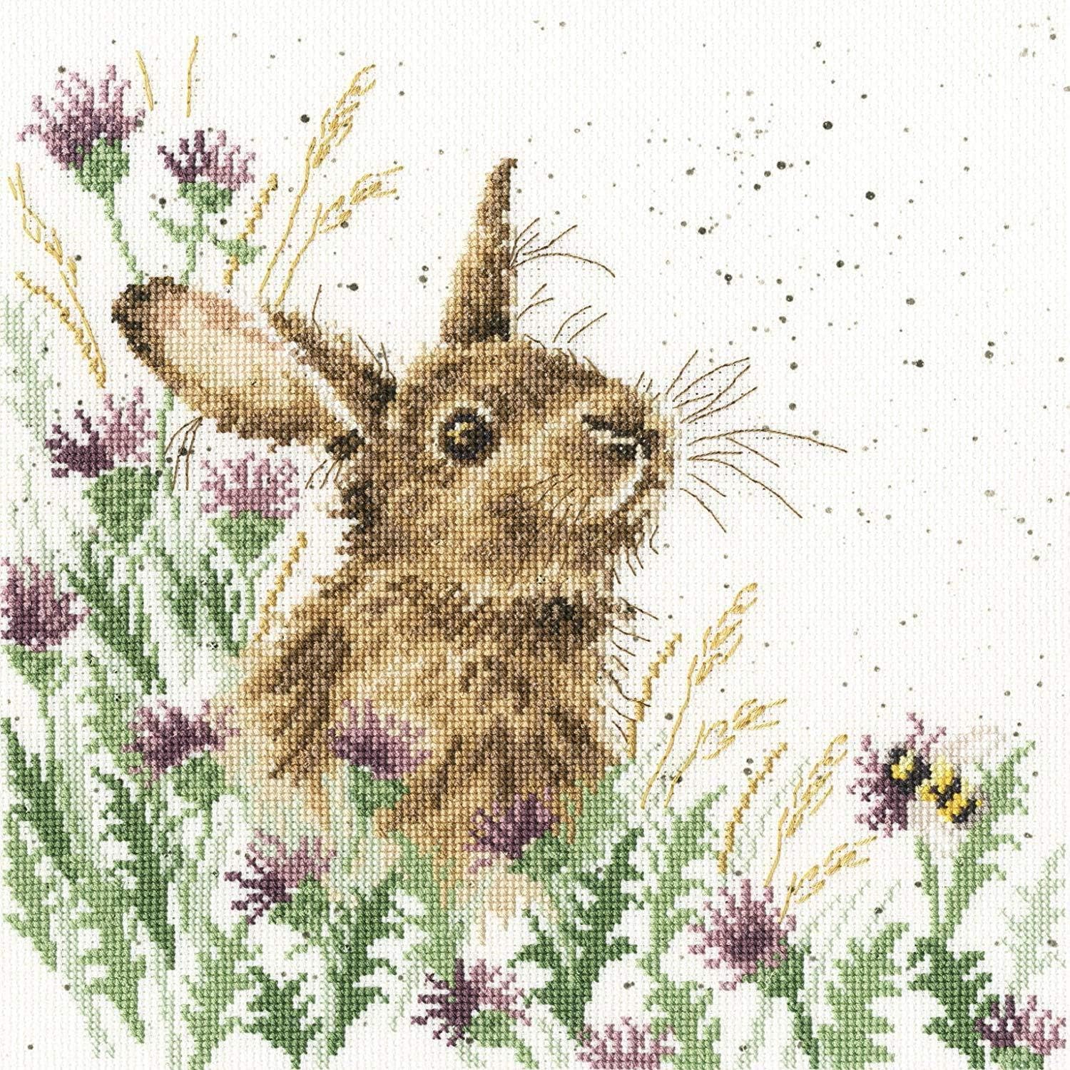Bothy Threads Cross Stitch Kit - Wrendale Designs - The Meadow, Multi Colour, One
