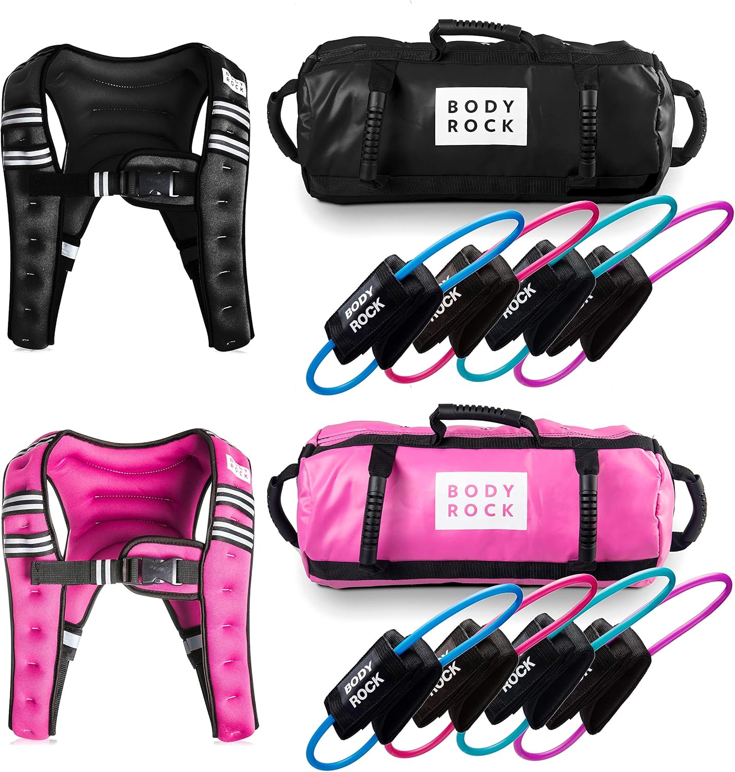 SWEATFLIX His and Her Resistance Bands & Home SWEATFLIX His and Her Resistance Bands & Home
