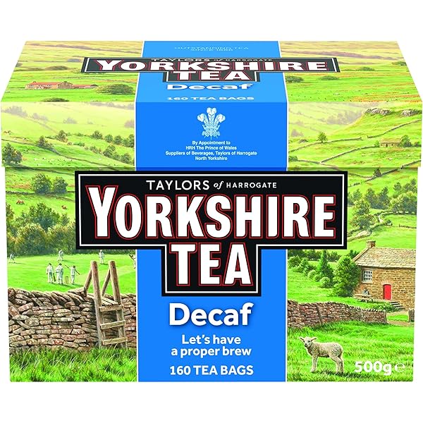 Amazon.com : Yorkshire Decaffeinated Tea, 80 Teabags : Black Teas