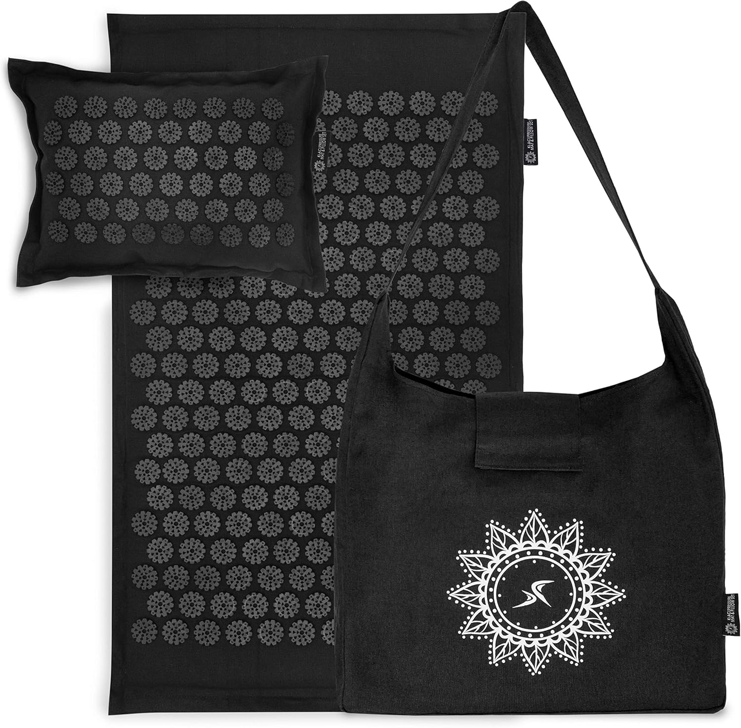ProsourceFit Acupressure Mat and Pillow Set - Orange: Sports & Outdoors