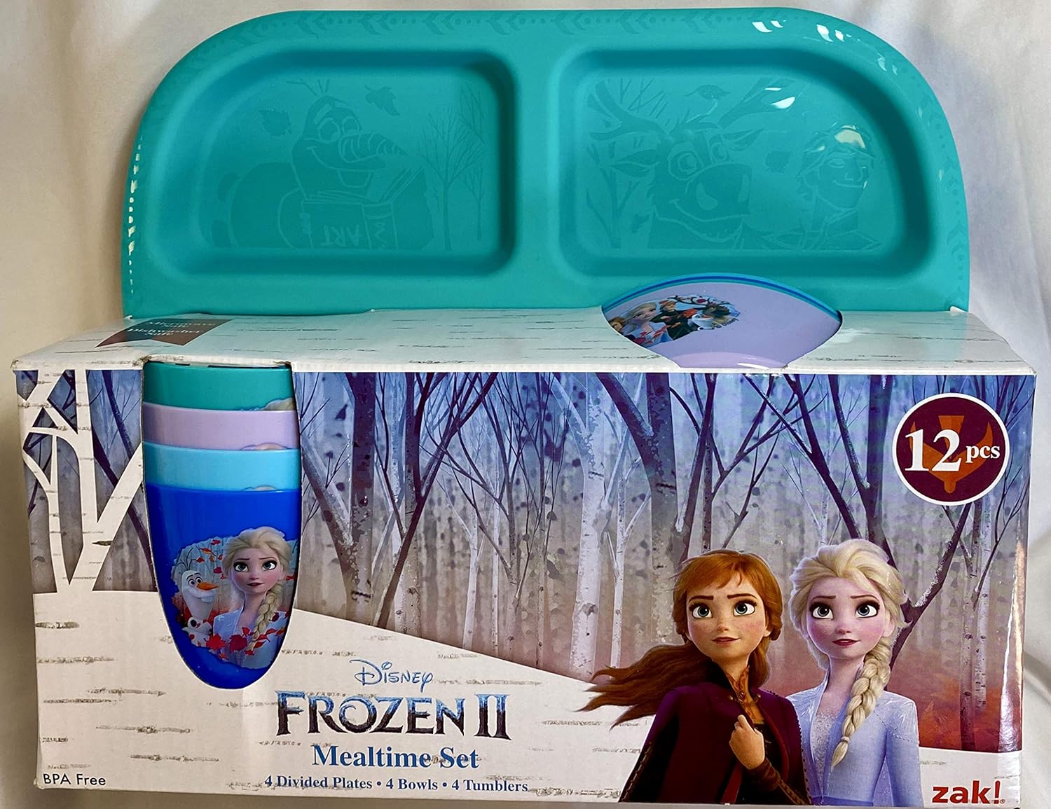 disney frozen mealtime set