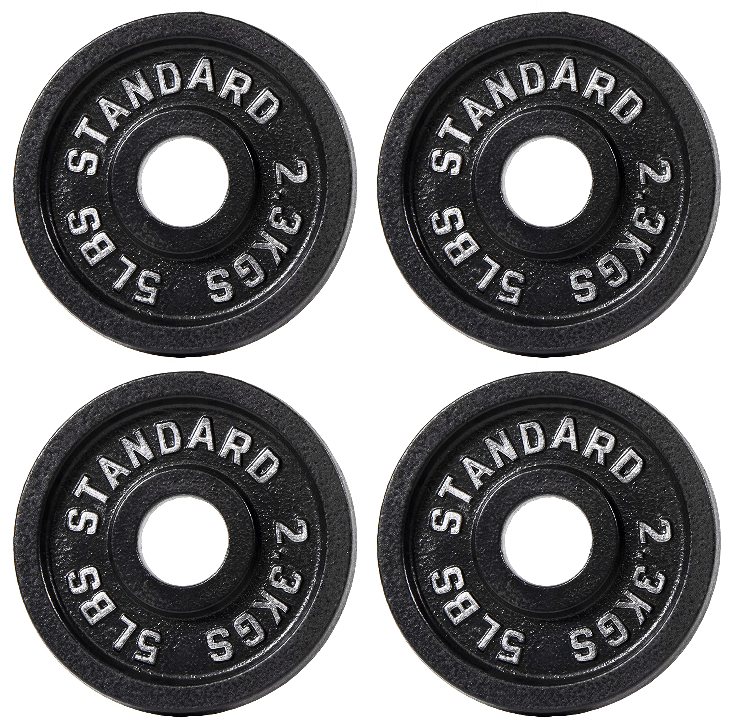 Used Weights Plates Signature Fitness Cast Iron Olympic 2-Inch