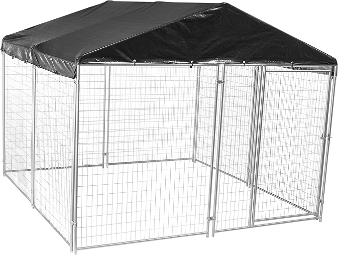 Lucky Dog Modular Box Kennel (6'H x 10'L x 10'W) 207 lbs
