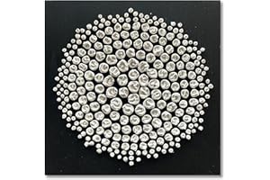 Limiyer Art Abstract Oil Painting Modern Art Oil on Canvas Wall Art Deco 24x24 inches, Black and White