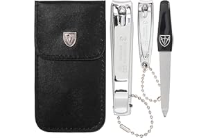 3 Swords Germany – brand quality fingernail & toenail clipper cortaunas, manicure pedicure grooming manicura for professional finger & toe nail care by 3 Swords Germany (7438)