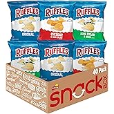 Ruffles Potato Chips Variety Pack, 40 Count