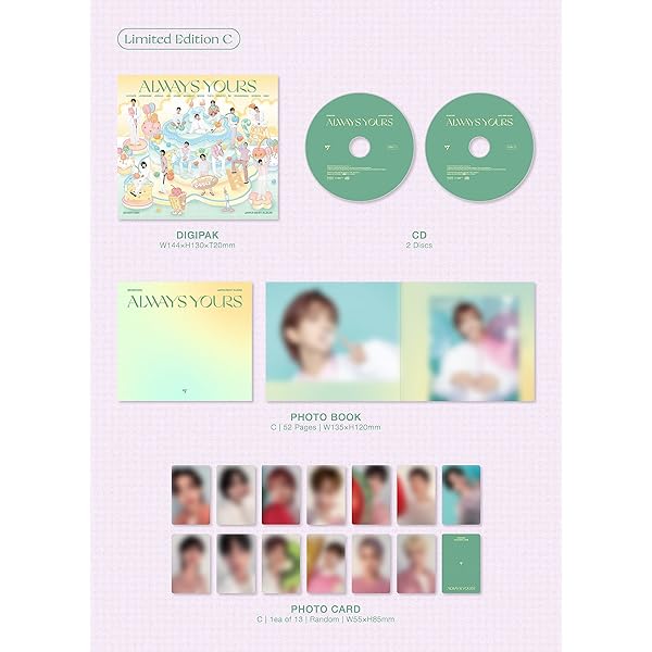 seventeen always yours 通常盤 ジョンハン SEVENTEEN - ALWAYS YOURS[Standard Edition 2 CD] - Amazon.com