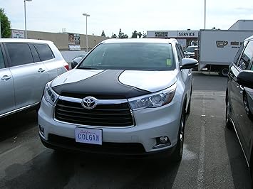 Amazon Com Colgan T Style Hood Bra Mask Fits 2014 2016 Toyota Highlander Le Xle Limited Hybrid Platinum Ed Automotive