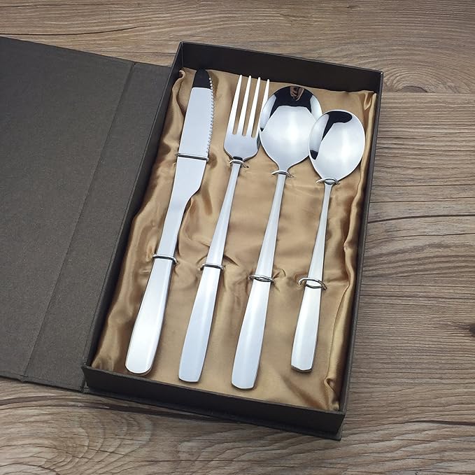 Cubiertos de acero inoxidable 18/10 acero inoxidable ...