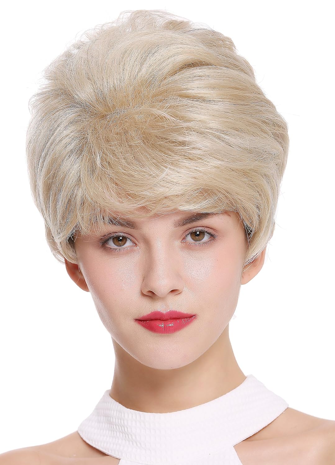 Wig Me Up Dw2461 22h51 Lady Gents Man Quality Wig Short Teased