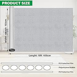 winemana Window Insulation Roll, 48IN x 15FT