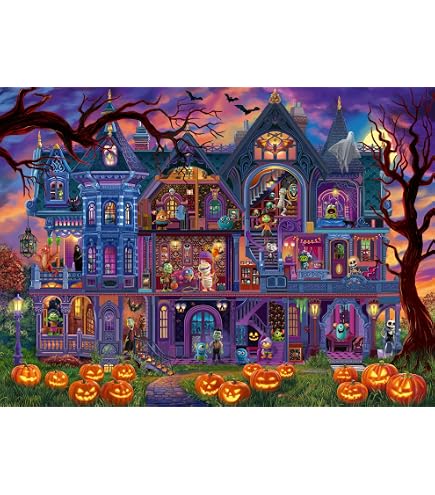 Boardwalk Puzzles 210 Teile Halloween Abenteuer – Herbst-Puzzle Für Kinder & Erwachsene, Made In USA