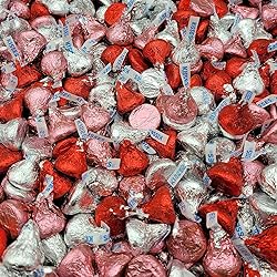 Hersheys Kisses Milk Chocolate Candy - Red and