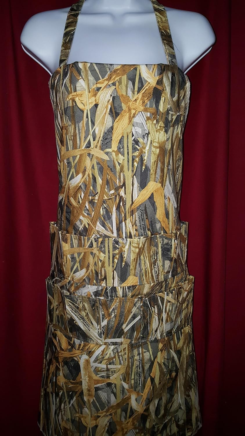 Special Order. Handmade Camo Apron with 12 pockets. Handmade