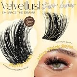 LASHVIEW Lash Clusters Volume Lashes 9-18mm D Curl Fluffy DIY 10 Lengths NM04 view 2